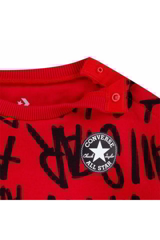 Sweat et jogging - Rouge et noir