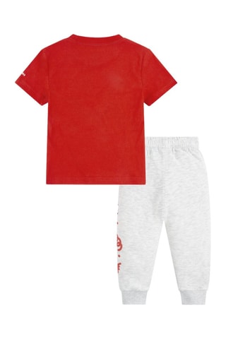 T-shirt et pantalon - Gris clair chiné