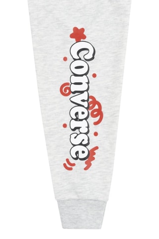T-shirt et pantalon - Gris clair chiné