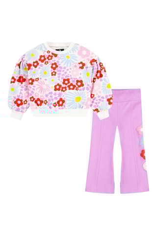 Sweat et pantalon - Mauve