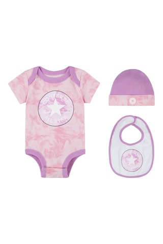 Ensemble 3 pièces - Rose et violet