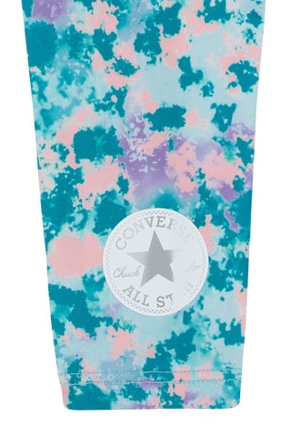 Sweat et legging - Corail et bleu