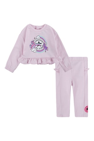 Sweat et legging - Rose