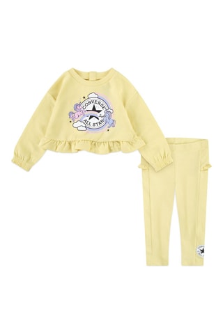 Sweat et legging - Jaune