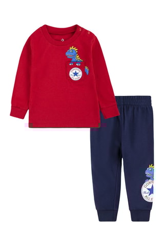Sweat et jogging - Rouge et bleu marine
