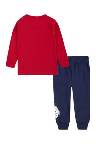 Sweat et jogging - Rouge et bleu marine