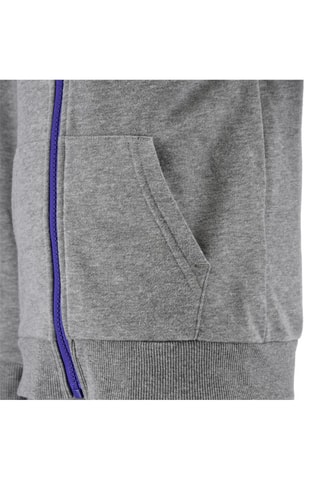 Sweat à capuche et short - Gris chiné