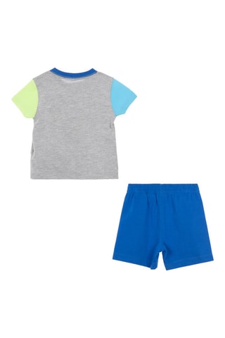 T-shirt et short - Bleu et gris