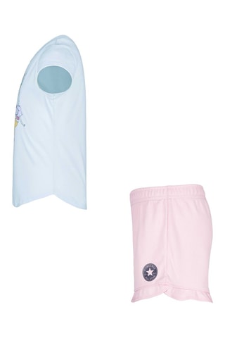 T-shirt et short - Rose poudré