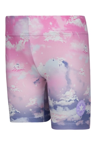 T-shirt et cycliste - Violet 