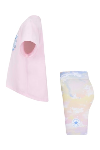 T-shirt et cycliste - Rose 