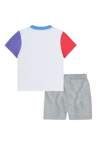 T-shirt et short - Blanc et gris