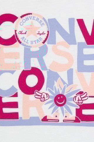 T-shirt et short - Blanc et rose