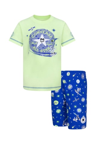 T-shirt et short - Bleu roi