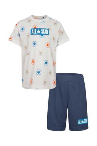 T-shirt et short - Bleu
