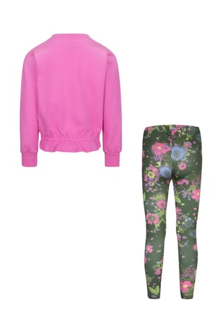 Sweat et legging - Rose et vert