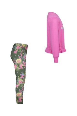 Sweat et legging - Rose et vert