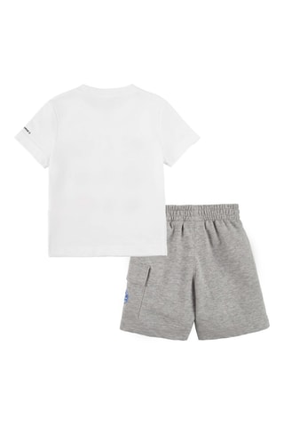 T-shirt et short - Gris clair