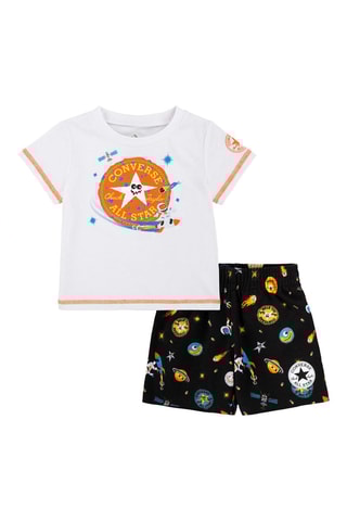 T-shirt et short - Noir