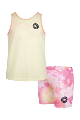 Débardeur et panty de sport - Rose 
