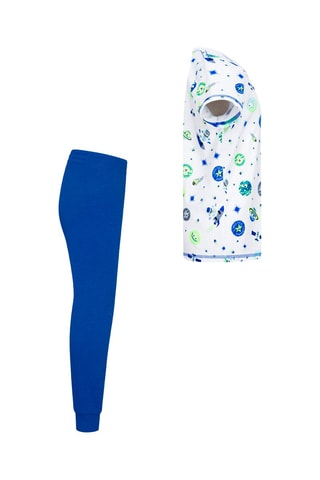 T-shirt et jogging - Bleu et blanc