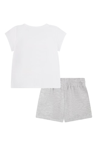 T-shirt et short - Gris et blanc