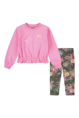 Sweat et legging - Rose