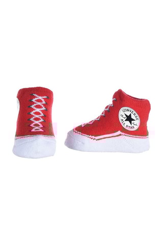 Barboteuse et chaussettes - Rouge
