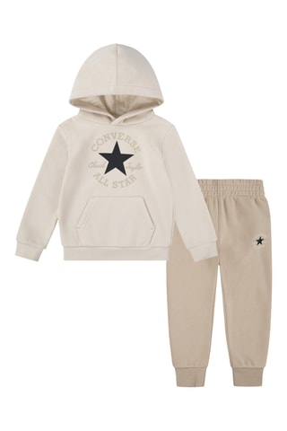 Sweat à capuche et jogging - Beige