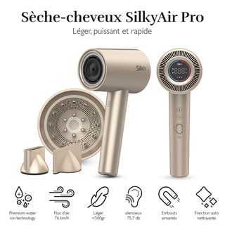 Sèche-cheveux - SilkyAir Pro - Doré