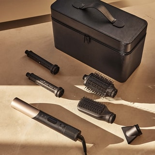 Sèche-cheveux tout-en-1 - 5 embouts - Doré