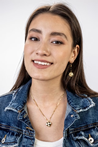 Boucles d'oreilles Audrey - Doré