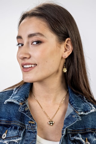 Boucles d'oreilles Audrey - Doré