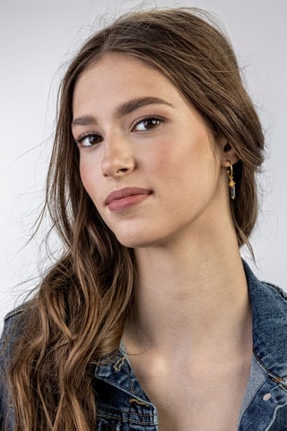 Boucles d'oreilles - Tourmalines et jaspes - Emily Westwood