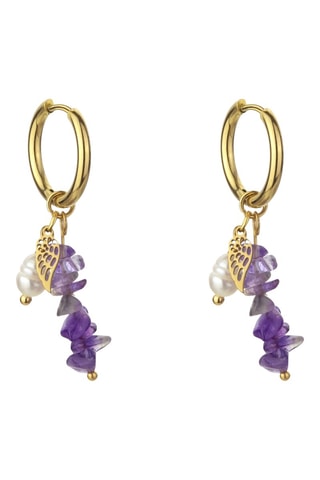 Boucles d'oreilles Norah - Perles de culture d'eau douce - Emily Westwood