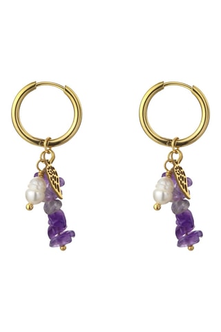 Boucles d'oreilles Norah - Perles de culture d'eau douce - Emily Westwood
