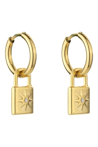 Boucles d'oreilles - Doré et blanc - Marc Malone