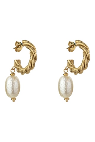 Boucles d'oreilles Grace - Blanc - Marc Malone