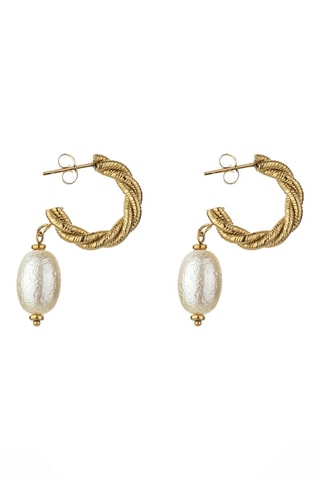 Boucles d'oreilles Grace - Blanc - Marc Malone