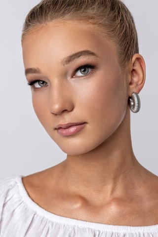 Boucles d'oreilles - Argenté - Marc Malone