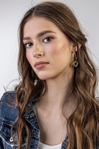 Boucles d'oreilles - Doré et vert - Marc Malone