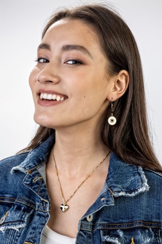 Boucles d'oreilles Claire - Doré