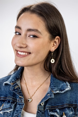 Boucles d'oreilles Claire - Doré
