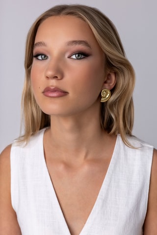 Boucles d'oreilles - Plaqué or jaune - Marc Malone