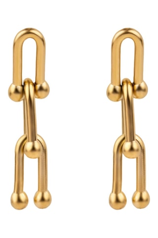 Boucles d'oreilles - Plaqué or jaune - Marc Malone