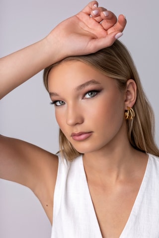 Boucles d'oreilles - Doré
