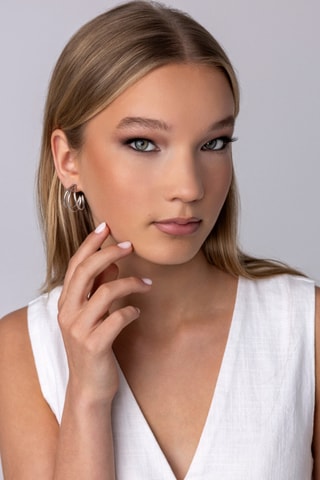 Boucles d'oreilles - Argenté