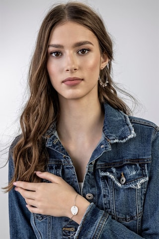 Bracelet Ximena - Perle de culture d'eau douce et zircon - Emily Westwood