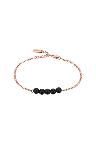 Bracelet - 
Doré rose et noir - Emily Westwood