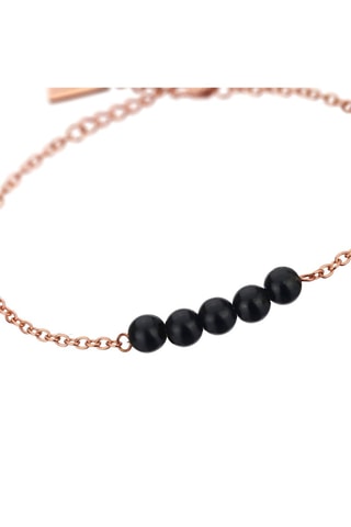 Bracelet - 
Doré rose et noir - Emily Westwood